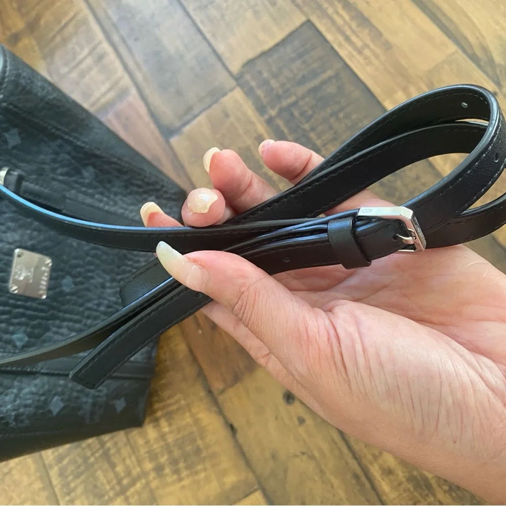MCM Mini Toni Top Zip Shopper Tote - Picture 6 of 8